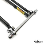 Springer Front End 4" Under Stock w/ Handlebar Adapter for Harley