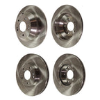 Front and Rear Disc Brake Rotors for Kia Sorento (2011–2014)
