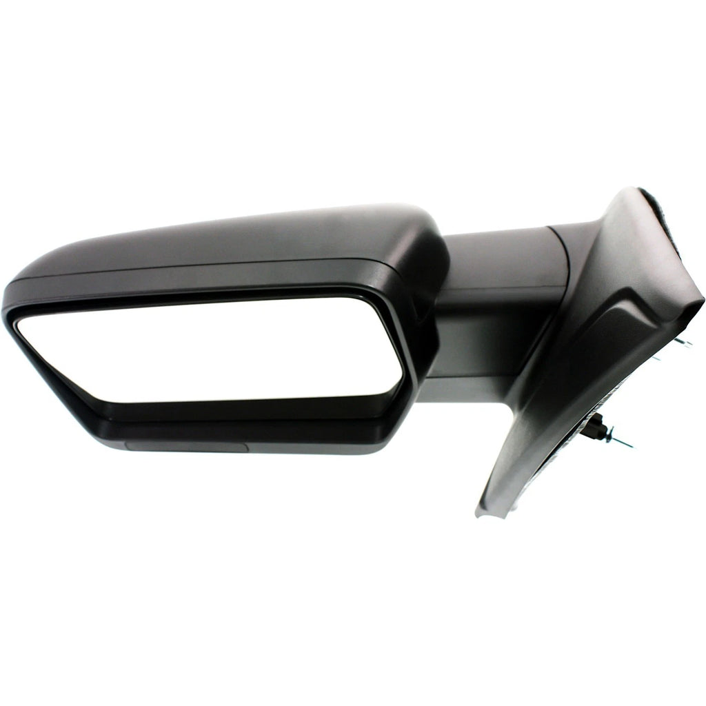 Power Mirror for Ford F-150 (2009–2010) Front Left Manual Folding Black
