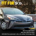 2X Tow Hook Eye Cap Cover for Toyota Prius (2019–2023)