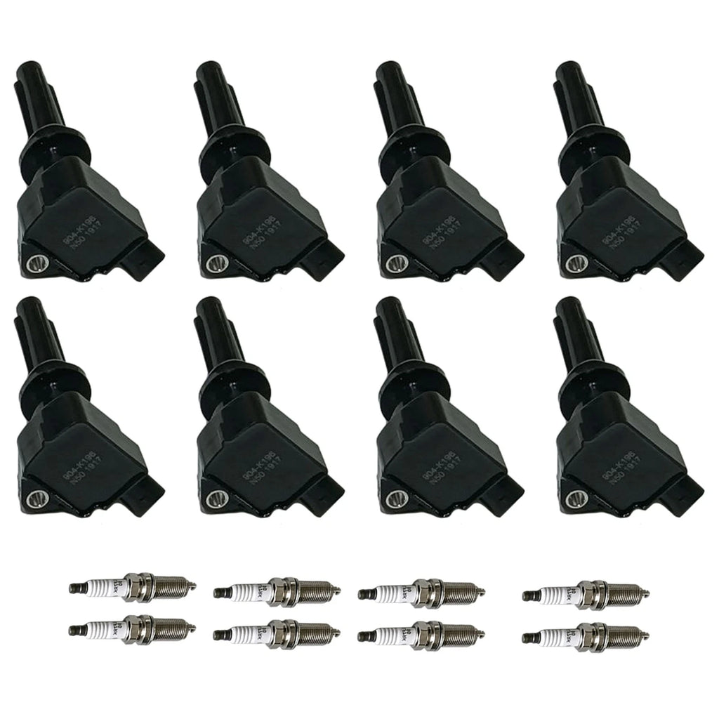 6X Ignition Coil & Spark Plug for Land Rover Range Rover Sport (2014-2019)