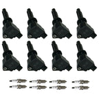 6X Ignition Coil & Spark Plug for Land Rover Range Rover Sport (2014-2019)