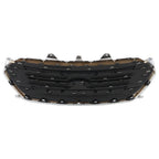 Front Upper Grille Assembly for Ford Taurus (2013–2019) Matte Black Chrome