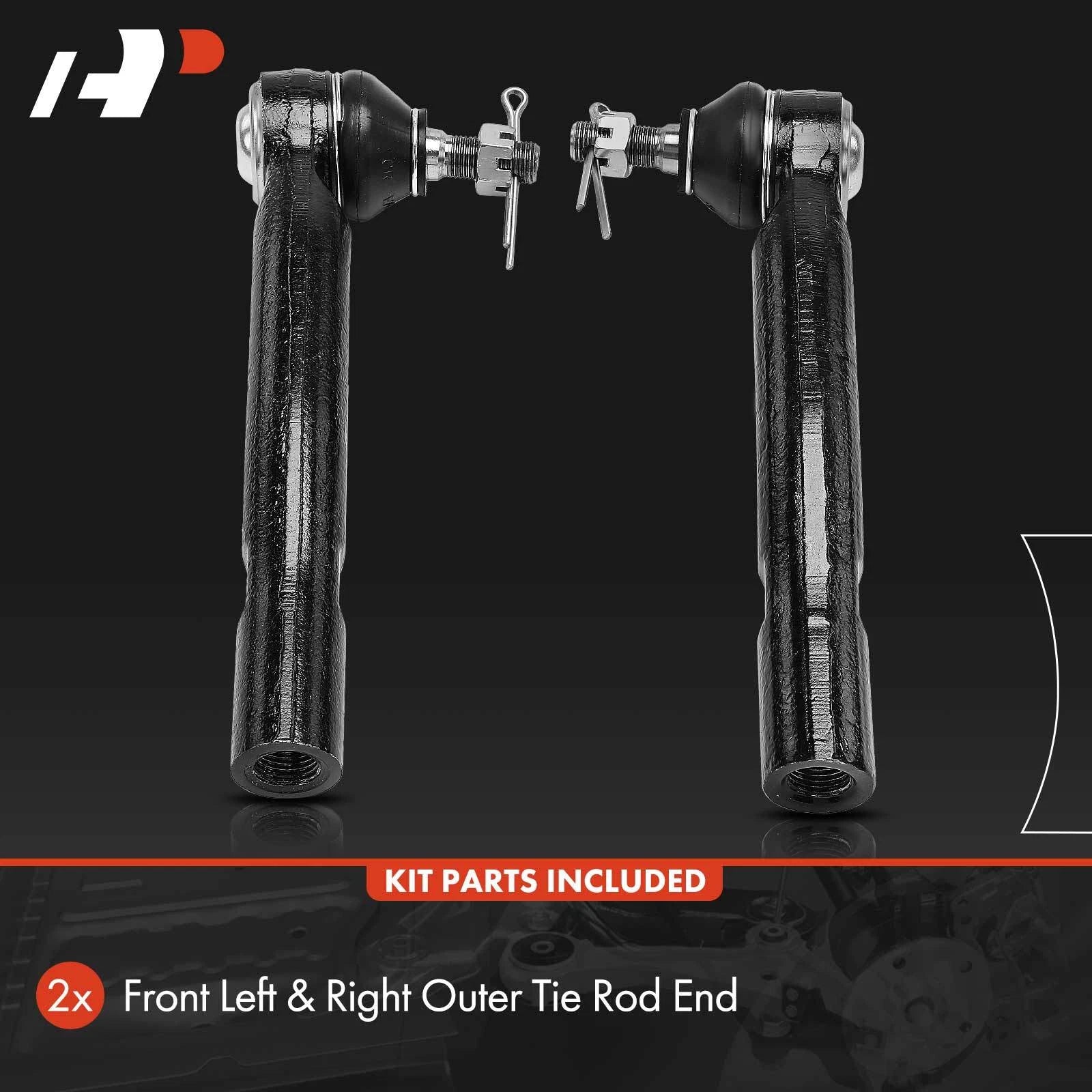 Front Outer Tie Rod End for Toyota Highlander and Lexus RX350 (2008–2019)