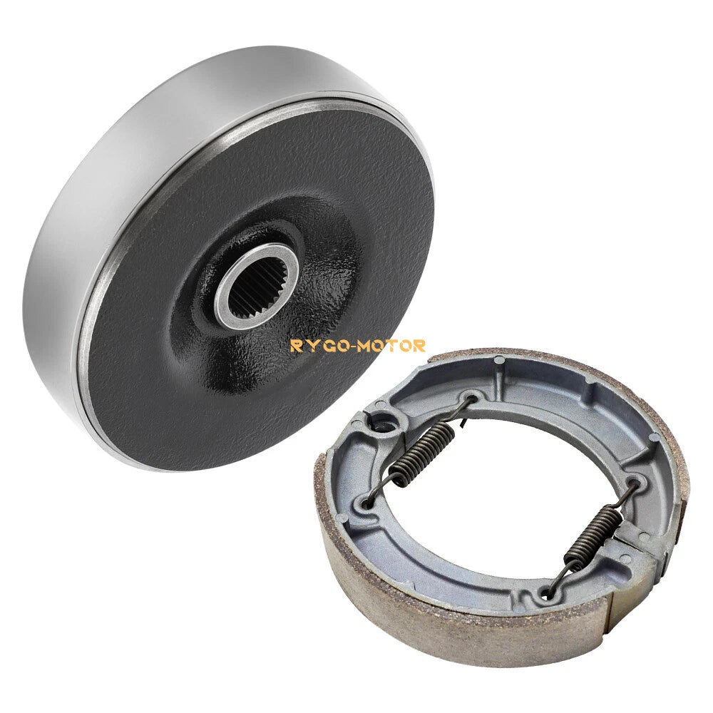 Rear Brake Drum Hub & Shoe for Yamaha Big Bear 400, Kodiak 400 (2000–2004)