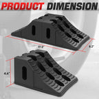 Stackable Wheel Chock for Heavy-Duty Use (80000 lbs Capacity)