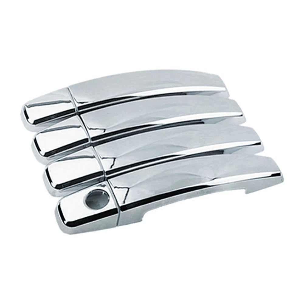 Door Handle Covers Chrome Set of 4 for 2014-2018 GMC Sierra 1500