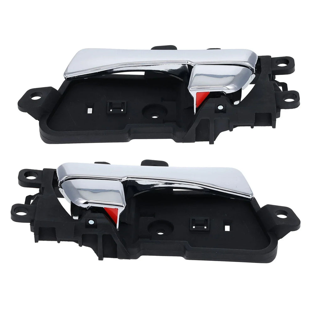 4x Front Rear Inner Door Handle Chrome for Hyundai Sonata i45 (2010–2014)