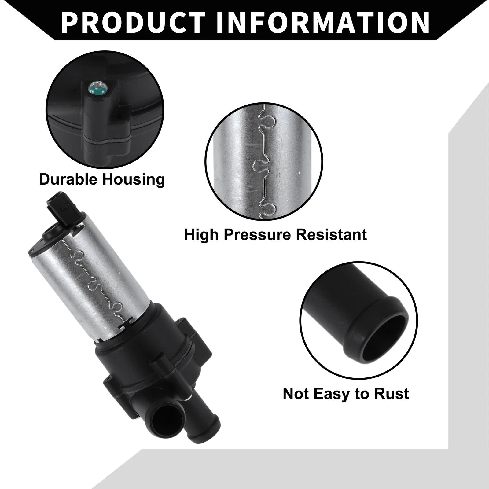 Auxiliary Cooling Water Pump for Volkswagen Beetle (2003–2008) No. 392020034