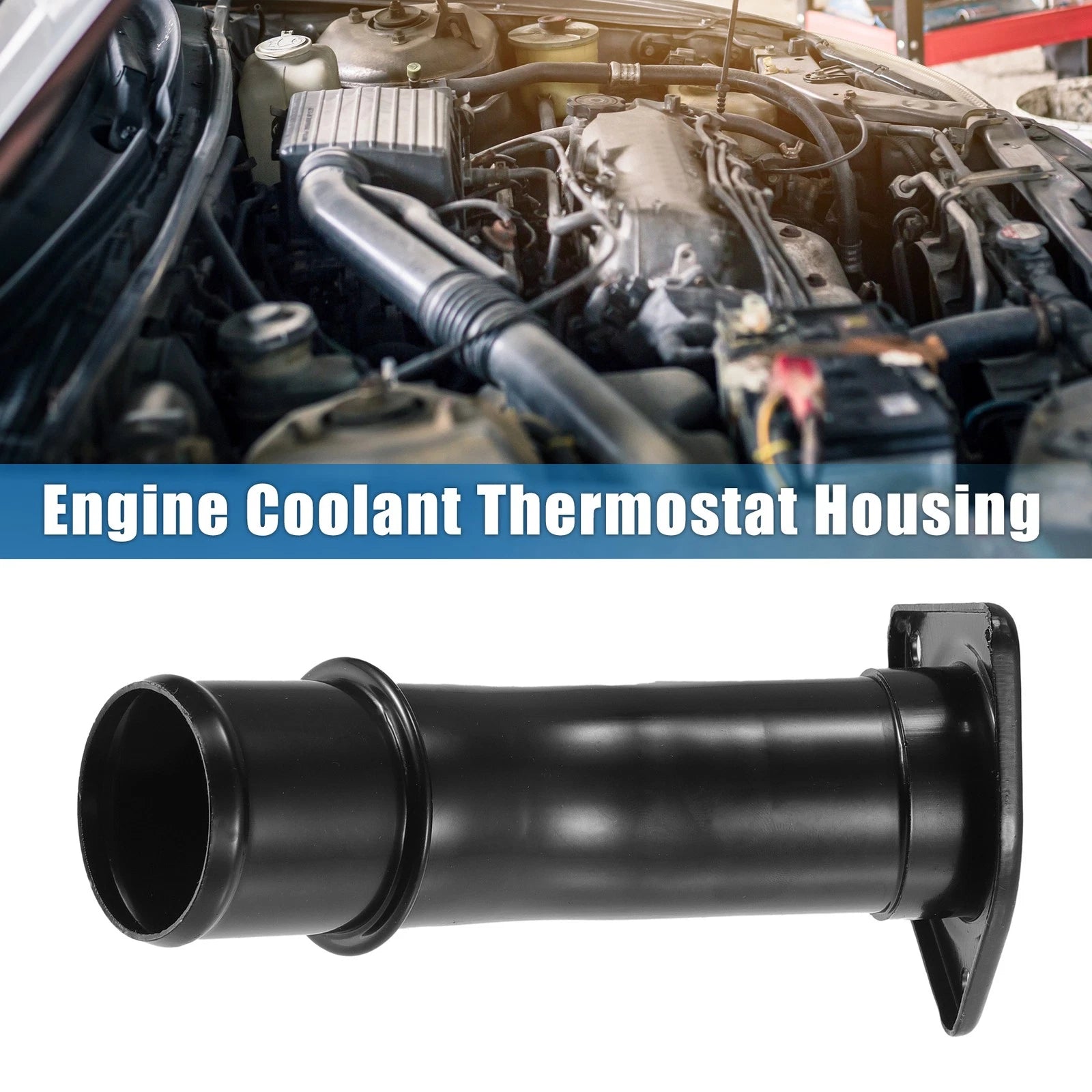 Engine Coolant Thermostat Housing Set for Ford E-350 Econoline (1994–2018)
