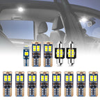 Set of 13 Interior Courtesy Dome Glove Box Light Bulbs for Toyota Sequoia (2001–2007)