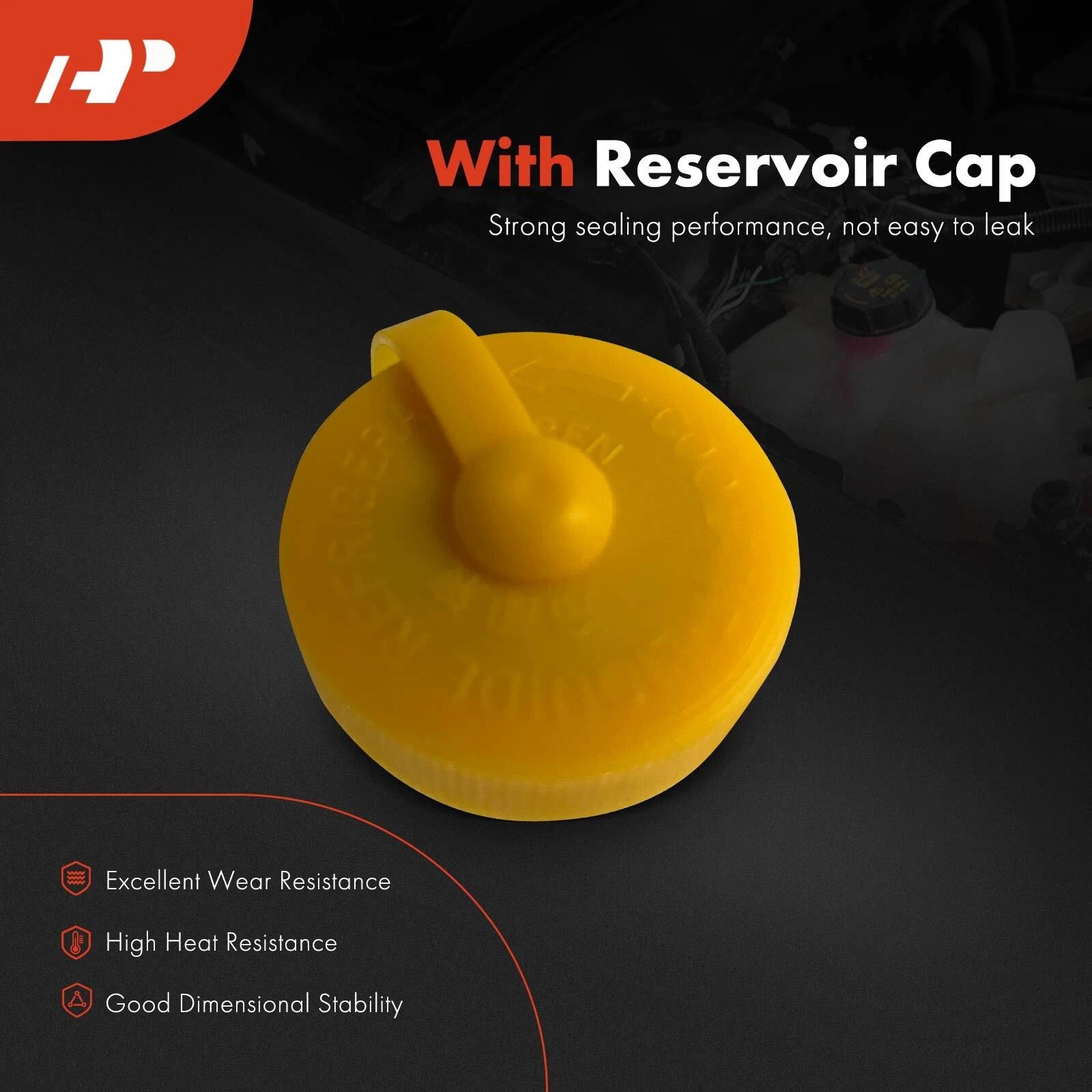 Engine Coolant Reservoir with Cap for Honda Civic (2002-2005)