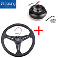 Racing Steering Wheel with Short Hub Adapter for Honda Civic EG (1990–1997)