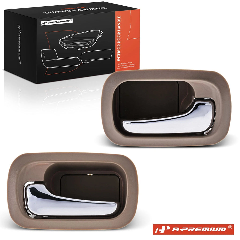 2X Rear Chrome Interior Door Handle for Honda CR-V (2002–2006)