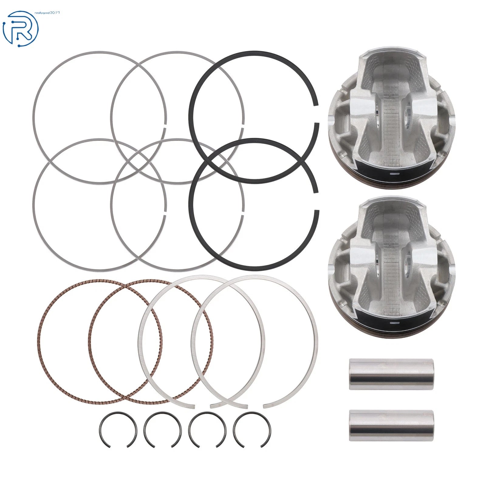 2X Engine Piston Kit with Rings for Polaris General RZR ACE