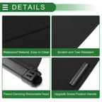 Trunk Retractable Cargo Cover for Honda Prologue 2024-2025 Gloss Black