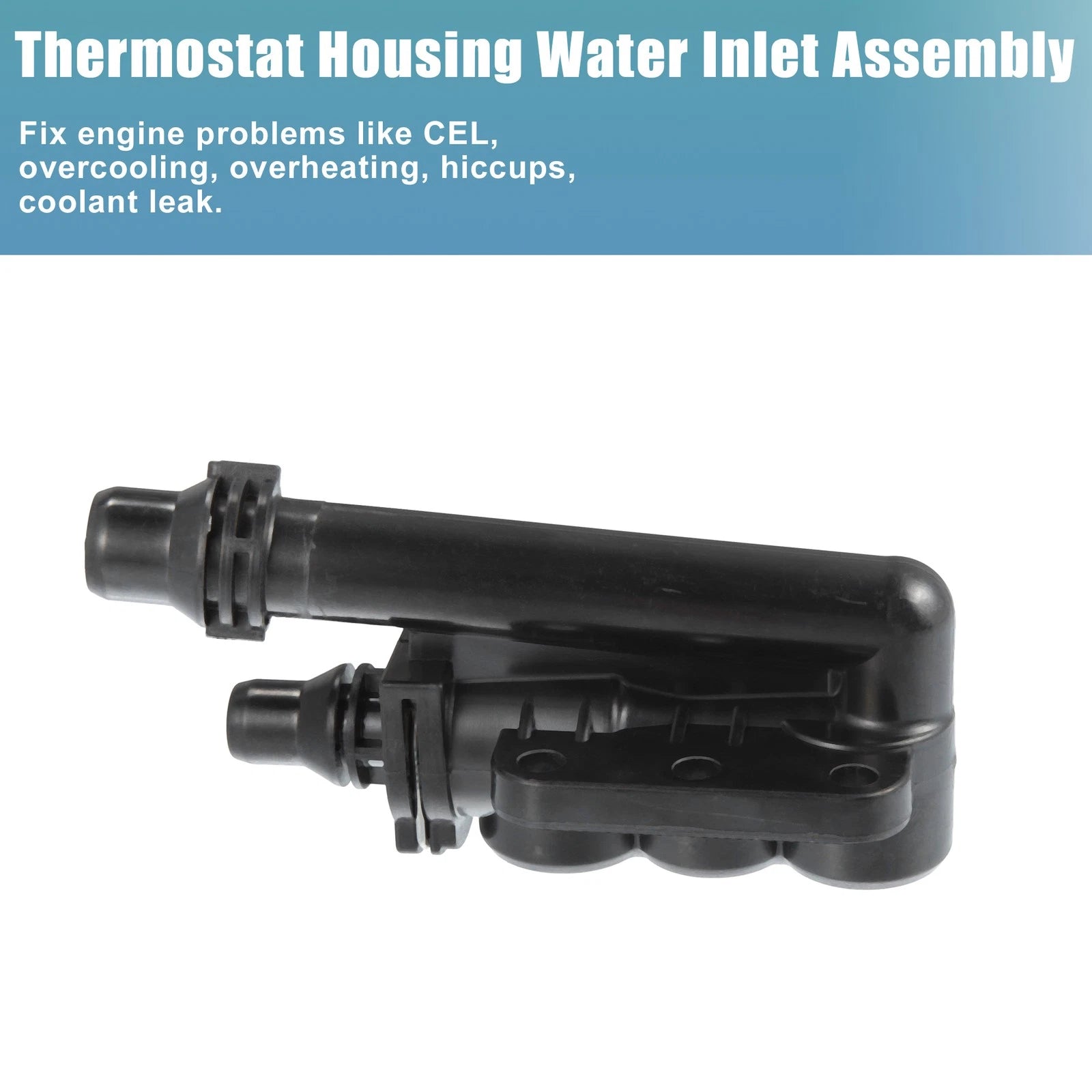 Engine Coolant Thermostat Housing Assembly for BMW 525i (2004–2007) 17217559962