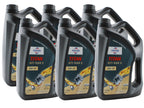 Set of 6 Fuchs TITAN GT1 FLEX 5 SAE 0W-20 Engine Oil for Acura Honda