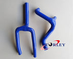 Silicone Radiator Hose Kit for Husqvarna CR125 WR125 (2006-2013) WHITE