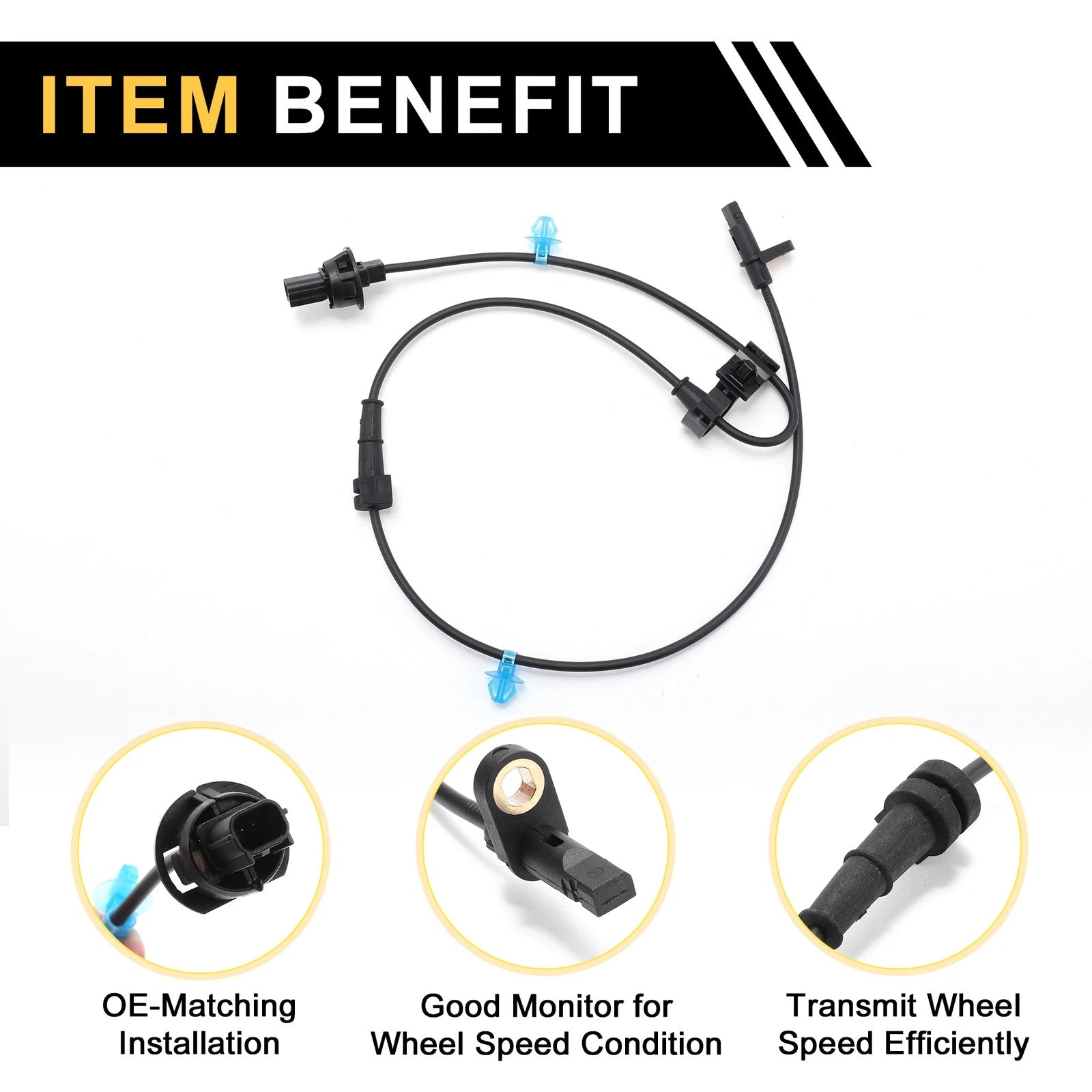 ABS Wheel Speed Sensor No. 57450TZ5A02/5S15490 for Honda Pilot (2016–2020)