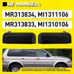 2X Front Exterior Door Handle Assembly for Mitsubishi Montero (1999–2003)