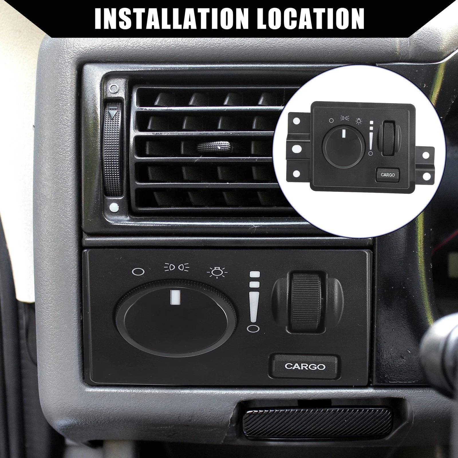 Headlight Switch No.56049636AC for Dodge Dakota, Ram 1500 2500 3500 