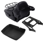 Trunk Mount Rack Backrest Pad for Harley Touring (2014–2023)