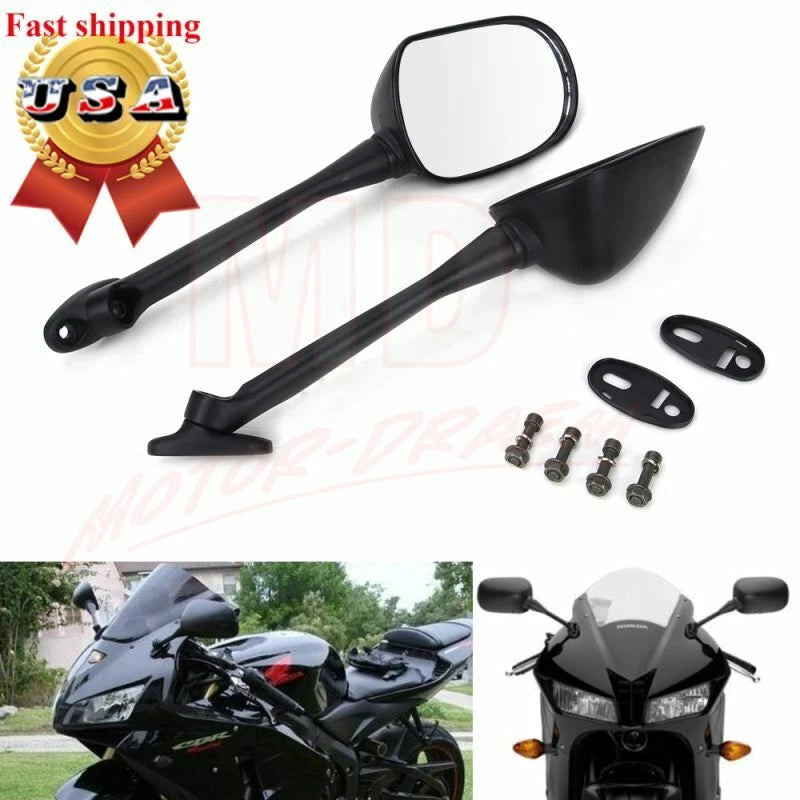 Set of 2 Rearview Side Mirrors for Honda CBR1000RR (2006–2009), CBR600RR (2003–2018)