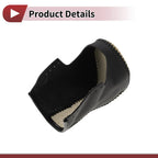 Gear Shift Knob Cover for Honda Accord 2008-2012 Black Beige Leather