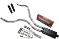 Dual Exhaust System for Nissan Titan (2004–2006) 2.5 Inch Black Tips