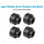 Set of 4 Radius Arm Chassis Link Bush for Nissan Patrol GQ Y60 GU Y61