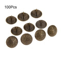 100Pcs Upholstery Nails for Furniture, Sofa, Bed, Jewelry Box Tacks