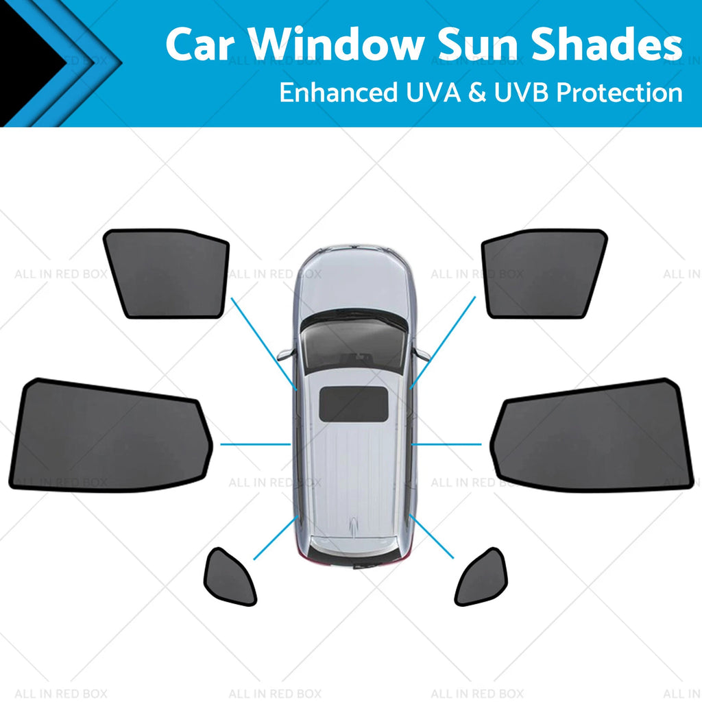 Magnetic Mesh Sun Blind Shades for Nissan Qashqai J11 (2014–2023)