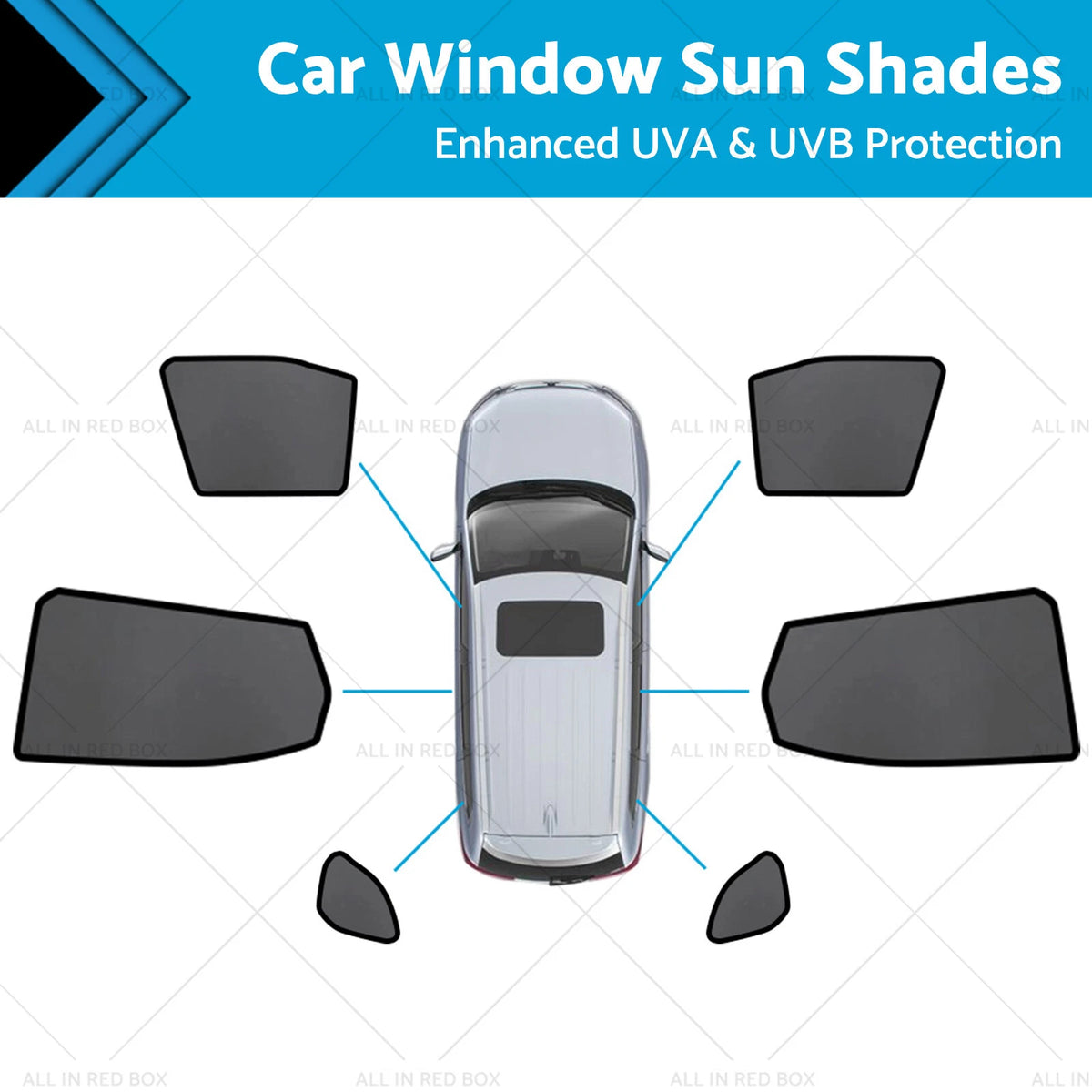 Magnetic Mesh Sun Blind Shades for Nissan Qashqai J11 (2014–2023)