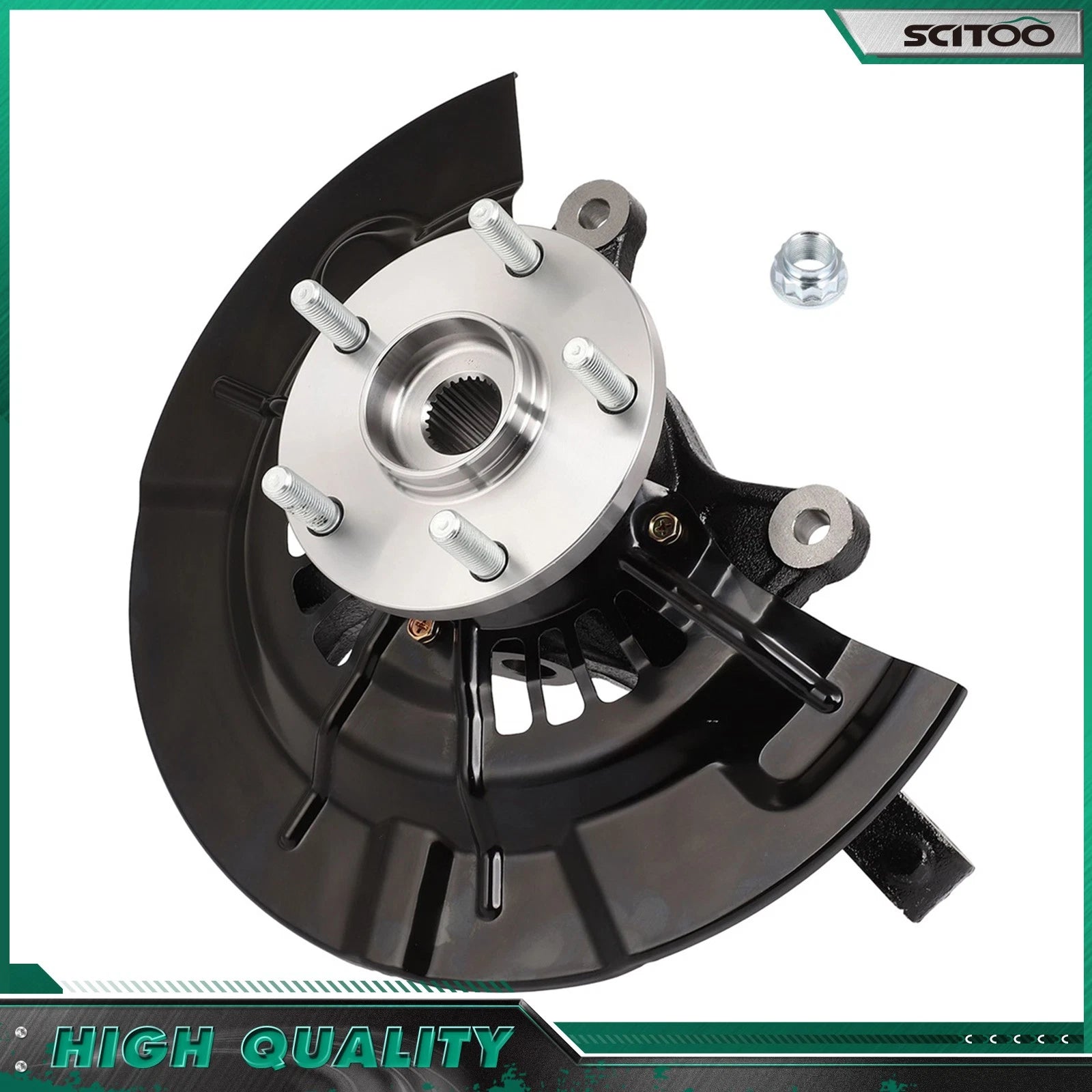 Front LH Steering Knuckle Assembly for Toyota Camry (2012–2017)