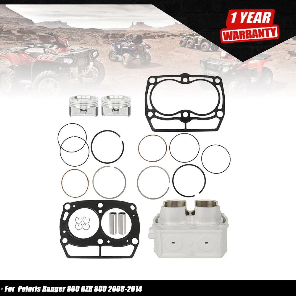Cylinder and Piston Ring Kit for Polaris RZR 800 (2008-2010)
