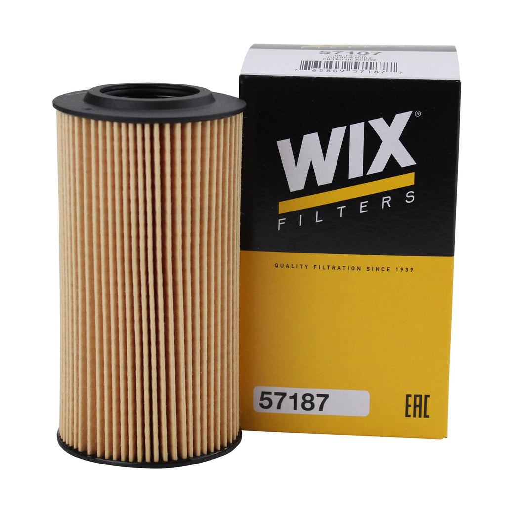 WIX Engine Oil Filter 57187 for Audi A3 A4 TT Quattro RS3 VW Beetle Golf R Jetta (2010–2021)