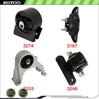 Set of 4 Motor & Trans Mounts for Dodge Journey (2011–2019) A5551 A5443 A5589 A5543