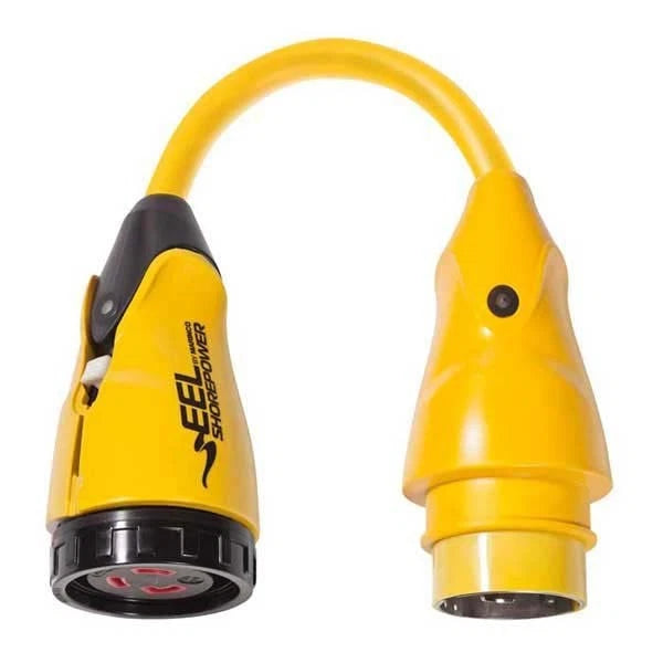 P503-30 EEL Pigtail Adapter for Marinco (50A 125V Male to 30A Female)