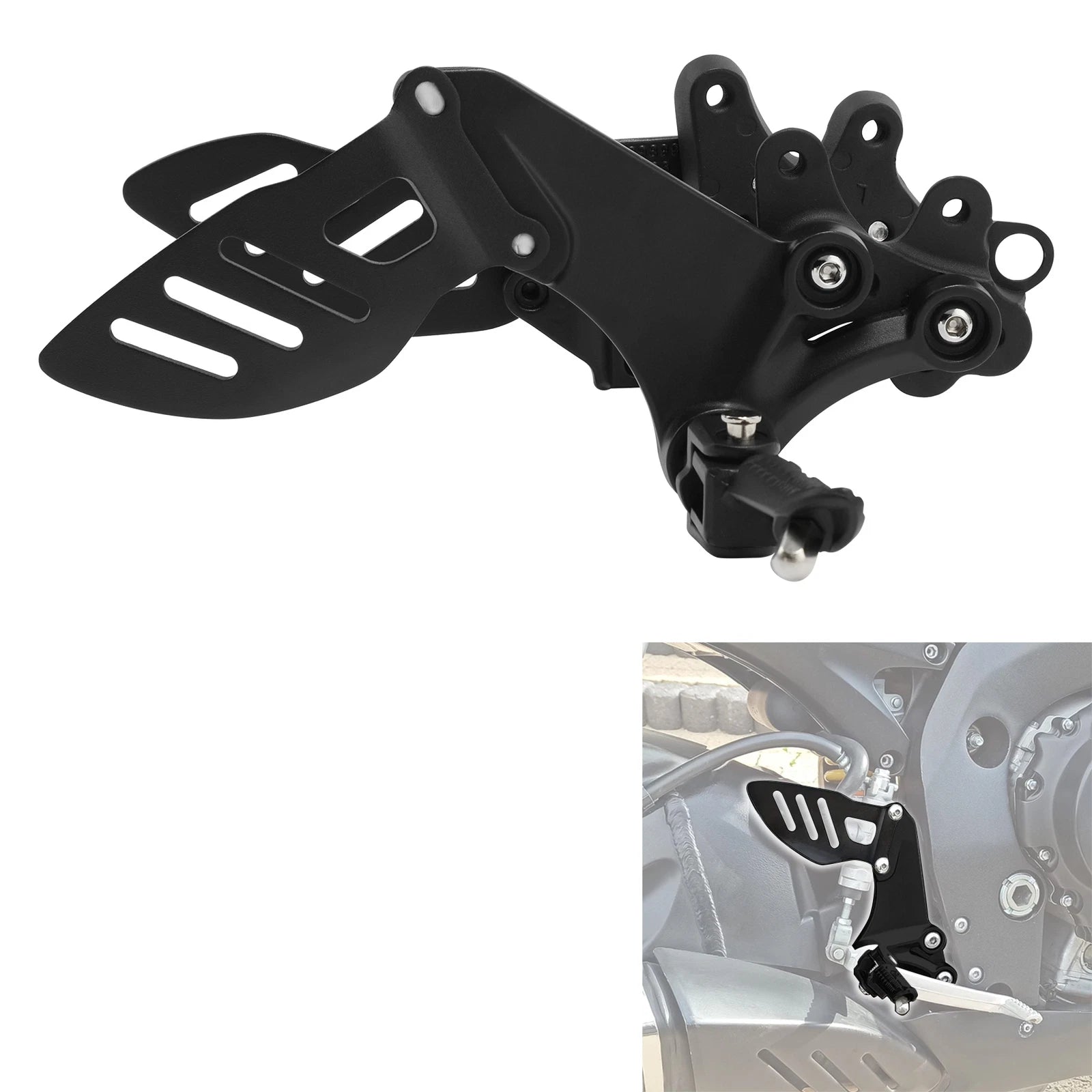 Footpeg Bracket Set for Suzuki GSXR600 GSXR750 (2006–2010)