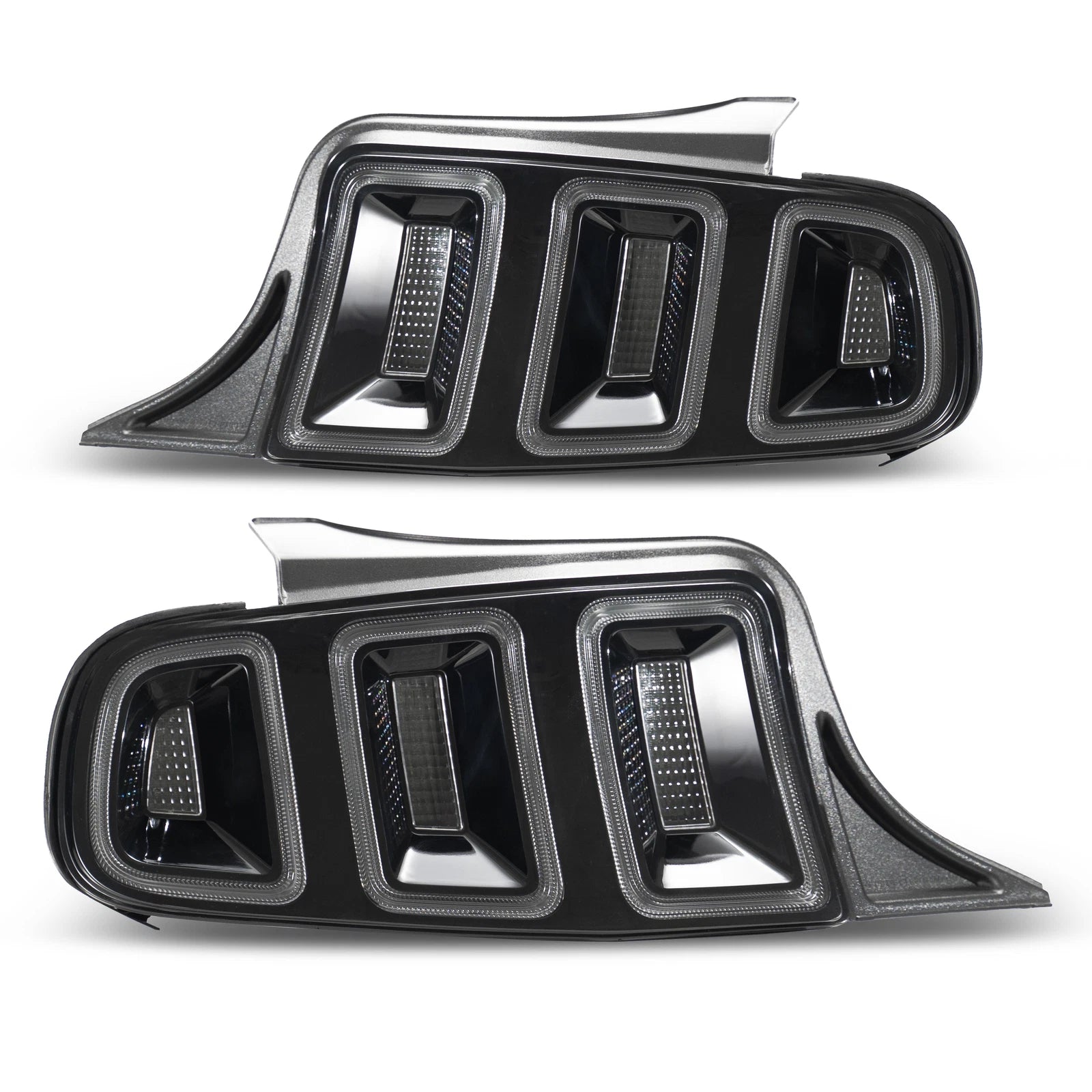 LED Tail Lights for Ford Mustang (2010–2014) w/Sequential Black Brake Pair