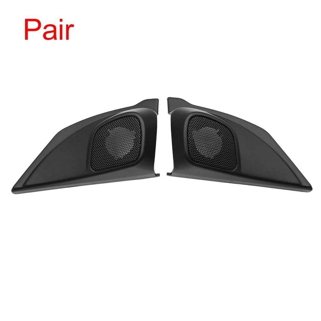 Pair Black Speaker Trim Cover Tweeter Protector for Honda CR-V (2012–2016)