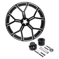 Set of 2 Front Wheel Rims with Single Disc Hub for Harley Electra Glide (1997–2021)