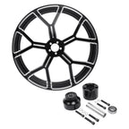 Set of 2 Front Wheel Rims with Single Disc Hub for Harley Electra Glide (1997–2021)