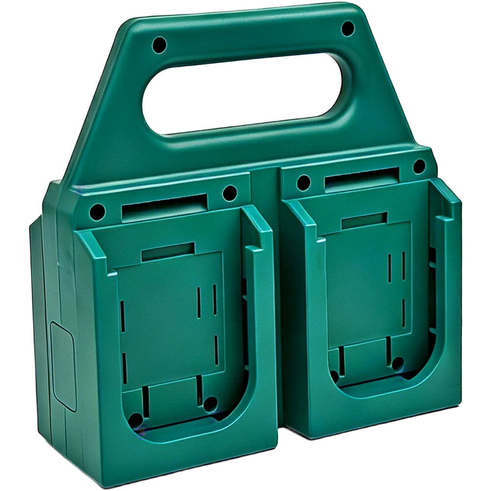 4-Slot ABS Battery Storage Rack for 18V (BL1830, BL1840, BL1815)