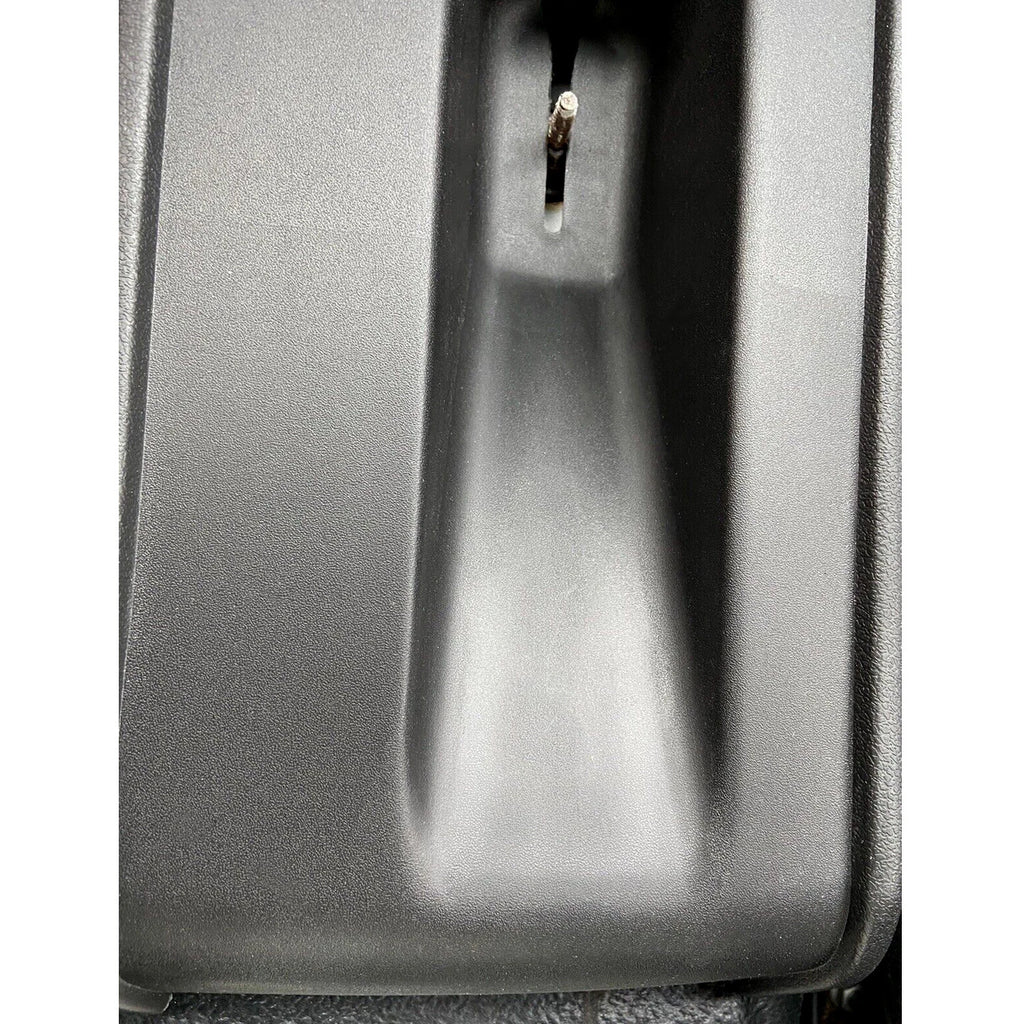 Center Console Trim for Dodge Charger (2011–2020) Black Plastic Upholstered