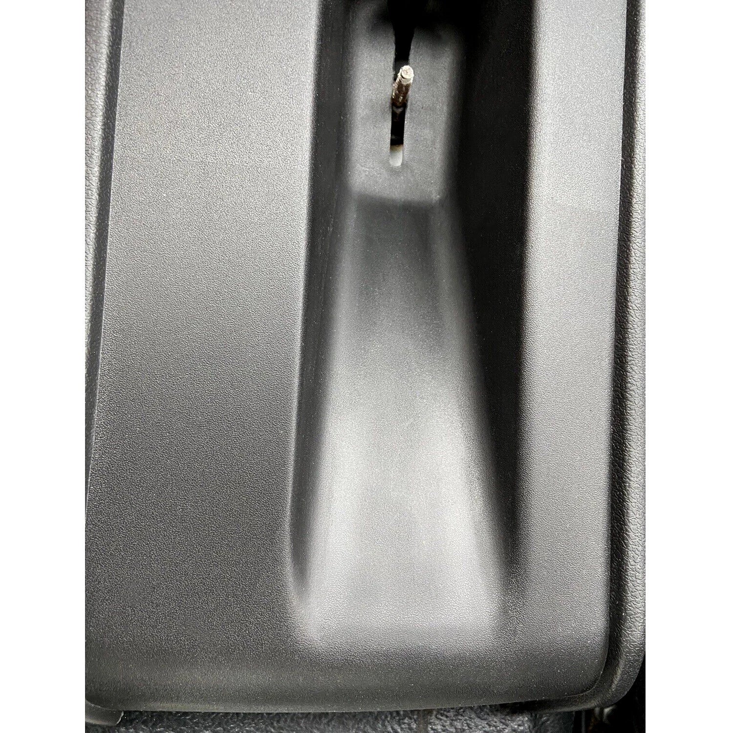 Center Console Trim for Dodge Charger (2011–2020) Black Plastic Upholstered