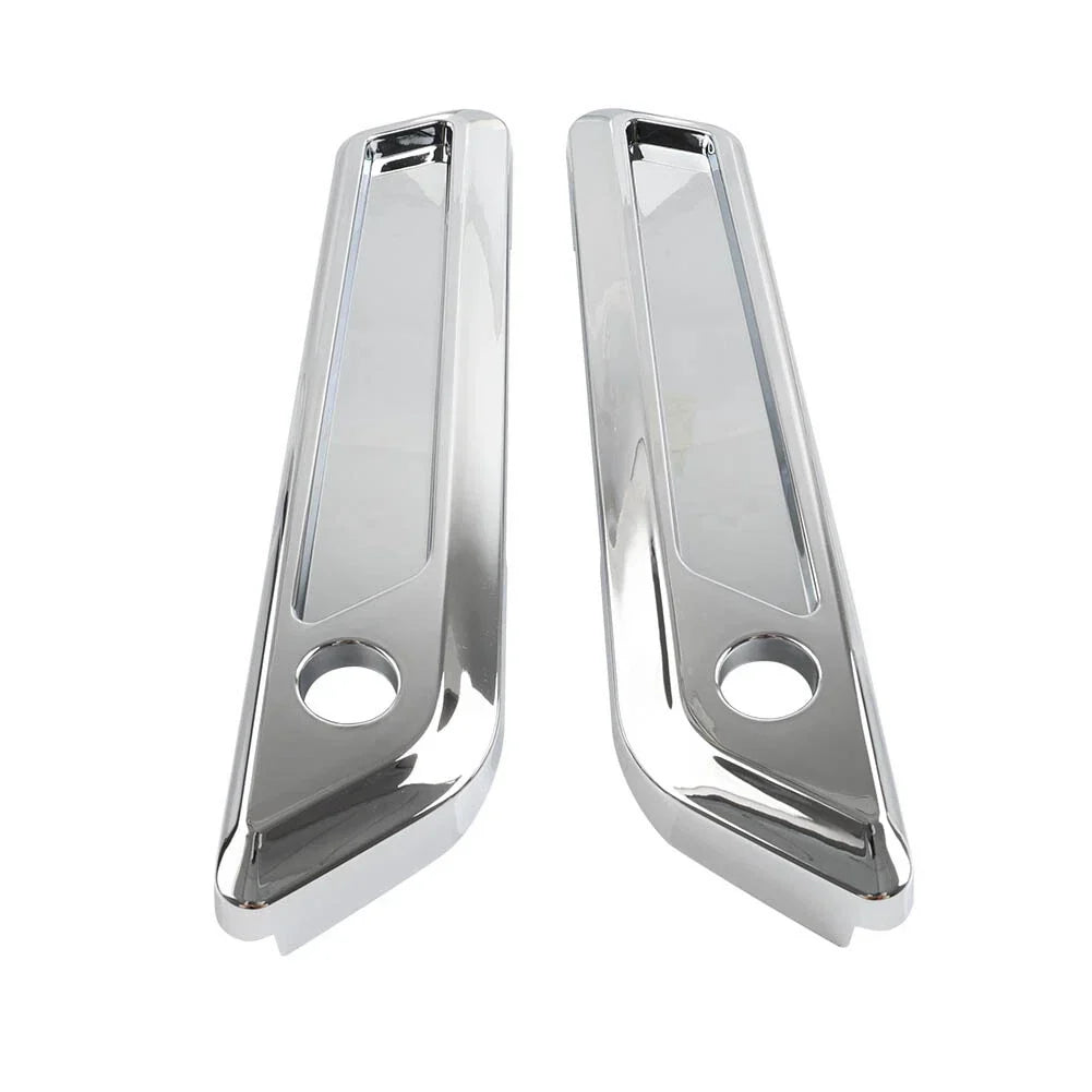 Saddle Bag Hinge Latch Covers Chrome for Harley Touring Electra Glide (2014-2023)