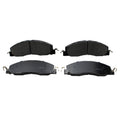 Set of 4 Akebono ProACT Ultra Front Ceramic Brake Pads for Dodge Ram 2500 3500 (2003–2023)
