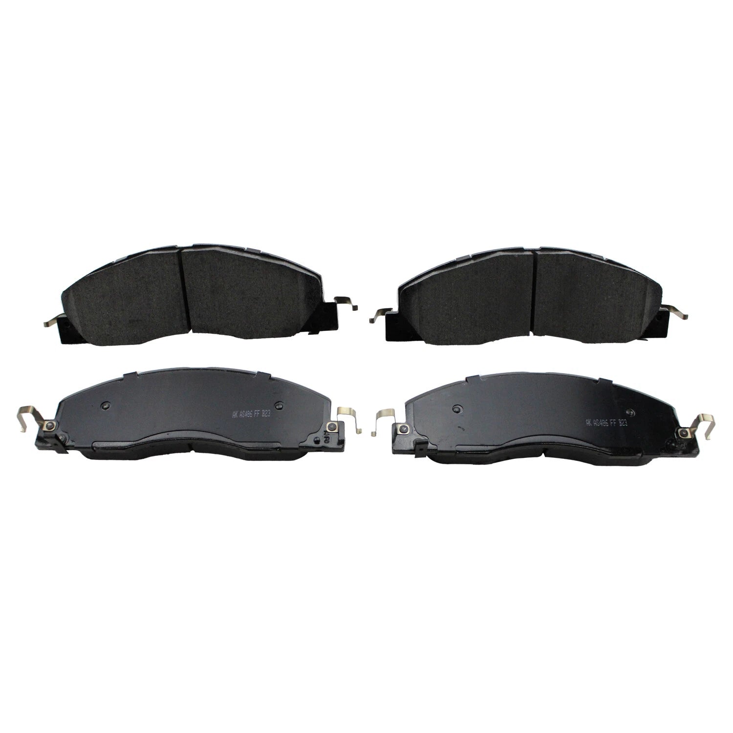 Set of 4 Akebono ProACT Ultra Front Ceramic Brake Pads for Dodge Ram 2500 3500 (2003–2023)
